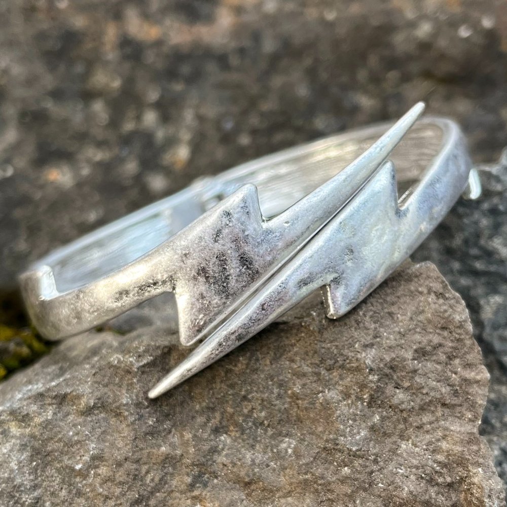 Lightning Bolt Bracelet Hinged - Picture 4 of 8
